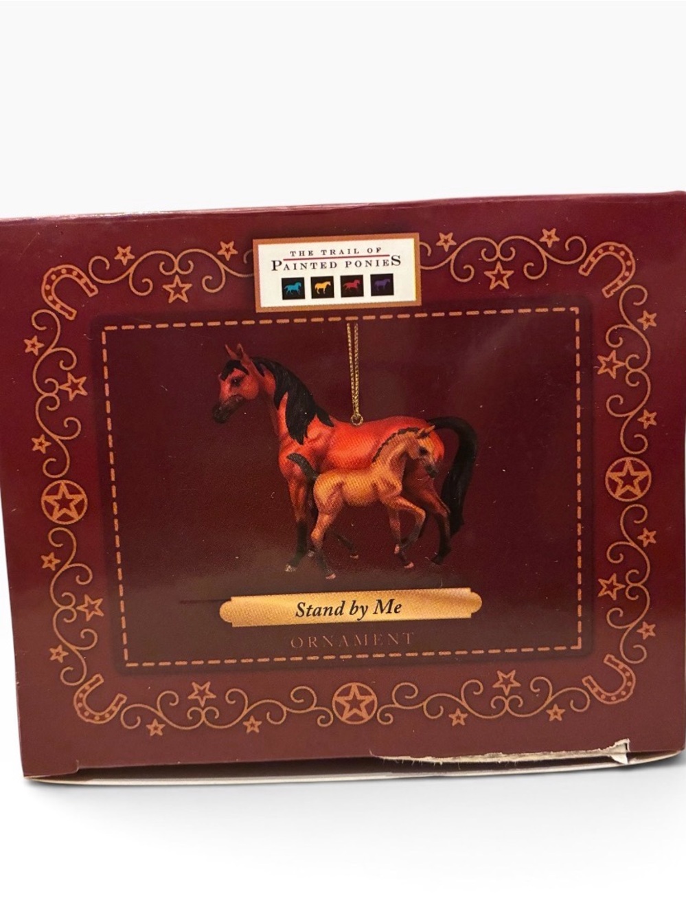 Trail of Painted Ponies Stand by Me Horse Resin Ornament W/Box